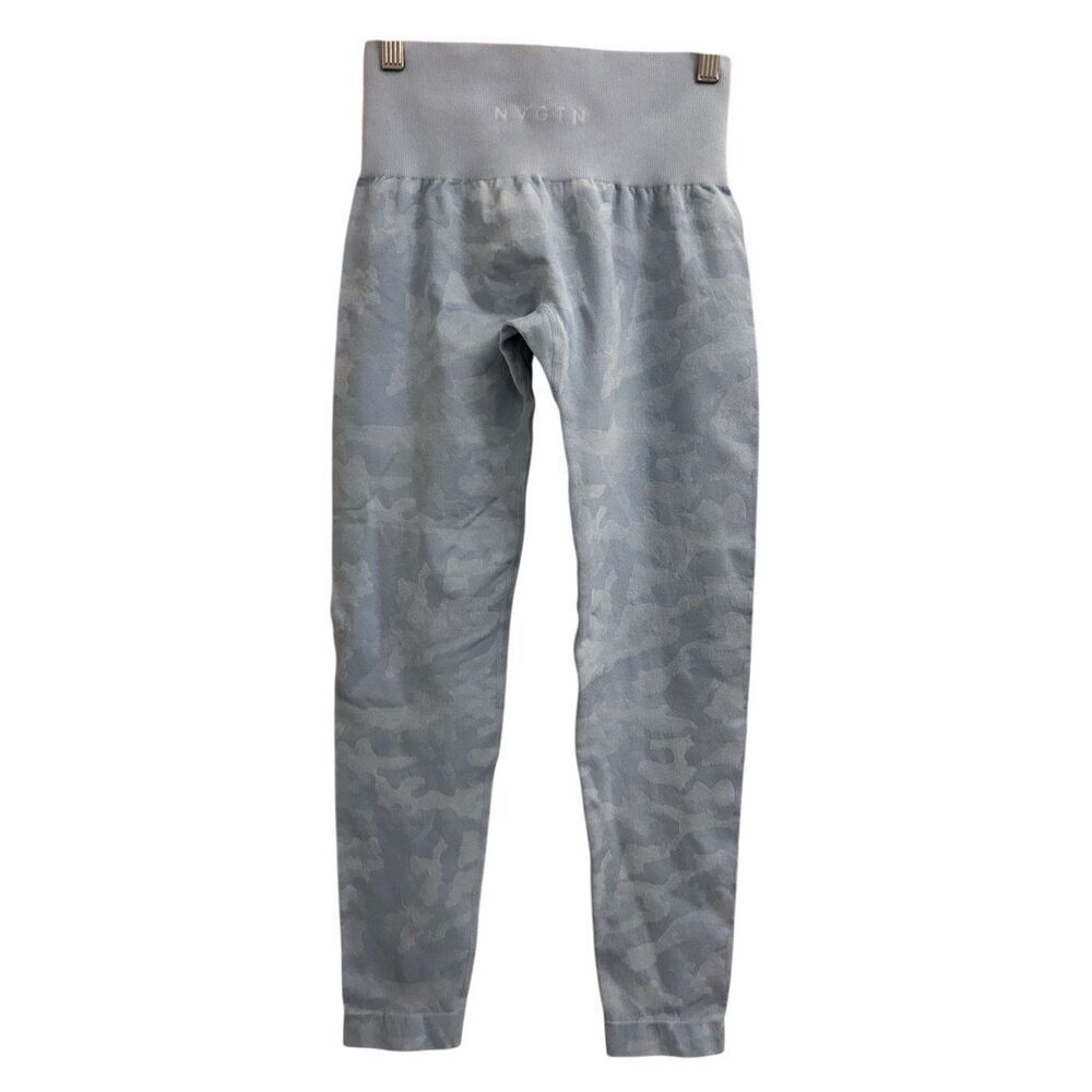 NVGTN Blue Camo Seamless Leggings Small Butt Scrunch Sold out Online